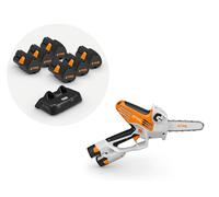 Scie à batterie GTA 40 - Pack 6 batteries et chargeur STIHL