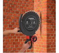 Scie à béton 4000 W - Coupe-pavage - Rainureuse murale 16"" - Scie à béton humide et sèche avec disque de coupe diamant de 410 mm