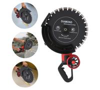 Scie à béton électrique, lame de 16 pouces, puissance 4 000 W, tension 220 V, profondeur de coupe maximale 165 mm, vitesse 3 000 tr/min