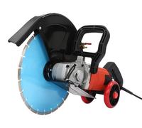 Scie à béton, puissance 3 500 W, utilisations polyvalentes, noire