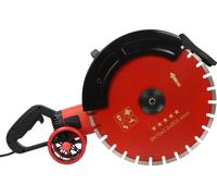 Scie à béton, puissance 4000 W, capacité de coupe polyvalente, rouge, UE
