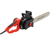 Scie à chaîne électrique - Longueur de la lame : 40 cm, Puissance : 2000 W, Lubrification automatique de la chaîne, Indicateur de niveau d'huile, Vitesse : 800 tr/min, Idéale pour couper du bois de ch