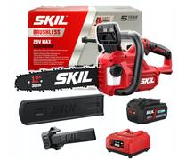 Scie à chaîne électrique Skil 0534, 20V, 30 cm, sans balais, 1 x 4,0 Ah