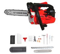 Scie à chaîne essence, moteur 2 temps, conception ergonomique et légère, 25,4 cc, marque BenzinKette