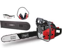 Scie à chaîne essence Scheppach BKS 5300 S, 2 kW, longueur de la lame : 46 cm