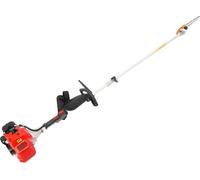 Scie à chaîne motorisée - Scie télescopique à essence 43 cm³ 2 temps - Moteur monocylindre refroidi par air - Flèche télescopique de 1,09 m - Démarrage manuel - Rouge