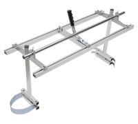 Scie à chaîne portable, réglable en hauteur, lame de scie de 36 pouces, en aluminium, pour la menuiserie