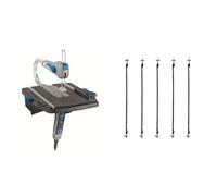 Scie à Chantourner Dremel - Moto-Saw pour Modélisme 70W & MS50 Lot de 5 lames de découpe latérale rapide dans le bois pour couper jusqu'à 18mm avec la scie à chantourner Dremel Motosaw MS20