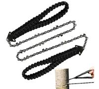 Scie À Corde,11 Dents Équipement De Randonnée Portable Format Poche,Scie À Corde Pour Branches - Pour abattage extérieur construction maison menuiserie paysagisme survie jardinage camping alpinisme tr