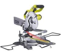 Scie à Coupe d'Onglets Radiale RYOBI 1500 W, Lame 216 mm 48 Dents, Capacité 70 x 270 mm, Laser et LED, 15 kg