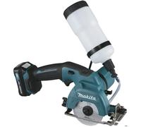 Makita Scie à diamant CC301DSAE 12 V CXT Li‑Ion 2 Ah Ø 85 mm – 2 batteries + chargeur