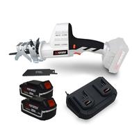 Scie a Ebrancher Portative 20V Coupe BOIS et METAL 2700 T-min Xperformer XPCBR20LI - 2 Batteries 4Ah et DOUBLE chargeur