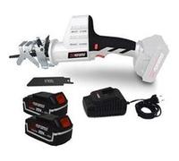 Scie a ebrancher portative 20v - coupe bois et metal -2700 t-min - xperformer xpcbr20li - 2 batteries 4ah et chargeur G