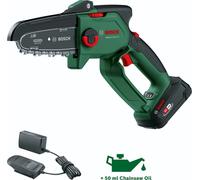 Bosch Tronçonneuse à batterie EasyChain 18V-15-7, 18Volt, Scie à chaîne