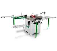 Scie à format hauteur de coupe 100 mm longueur 200 cm 3,5 kW 400V y comprise lame de scie circulaire dia. 315 mm et inciseur Holzstar FKS315-2000E