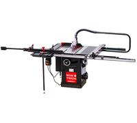 Scie à format professionnelle Harvey avec chariot universel 1,5M diam. 250 mm 2,25kW 230V MW-Tech TZ3M36 + ATZS15