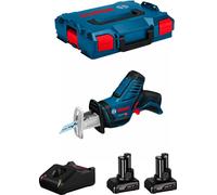 Scie à guichet BOSCH GSA 12V-14 (2 x 6.0 Ah + GAL12V-40 + L-Boxx 102)