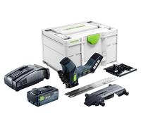 Scie à isolant sans fil Festool ISC 240 EB-Basic 18 V 240 mm + 1 batterie 8,0 Ah + chargeur rapide + Systainer