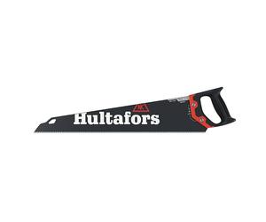 Scie à main 550mm de Hultafors I 7 dents par pouce I Scie pour bois & stratifié I Marquage 45° & 90° I Vernis écologique à la cire en poudre I Protection de lame I 590703