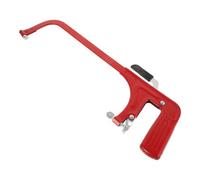 Scie à Main à Arc en Acier Rouge pour Bois et Branches | Outil Multifonction pour Bricolage et Menuiserie, Usage Atelier ou Chantier, Coupe Portable Partout