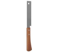 Scie à main, lame en acier à haute teneur en carbone SK5, scie à tirer pour le travail du bois, la menuiserie et l'élagage, manche en bois de hêtre, 30 cm (12 pouces), petit format