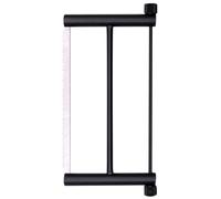 Scie à Main Pliable Portable de Camping, Alliage D'aluminium Noir | Design Compact sans Éléments Mobiles, pour Backpacking et Camping, Outil Pratique, Format Léger Noir