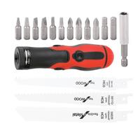 Scie À Main Sabre - Scie Sabre Pour Métal, Kit D'adaptateur De Sciage, Petite Scie Sabre, Scie Sabre Manuelle | Adaptateur De Remplacement Pour Mèches Et Scies | Coupe-mèche Polyvalente, Kit Compact E