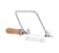 Scie à Métaux de Précision à Archet, Cadre en U Ergonomique | Bois et Métal, Format Compact Portable, Poignée Ergonomique, pour Bijoux, Loisirs Créatifs, Artisans