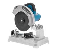 Scie à onglet 1200 W - Diamètre : 185 mm - 5200 tr/min - 0-45° - Réglable - Épaisseur de coupe : 0-50 mm - Pour couper le bois, l'aluminium, l'acier, le plastique