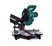 VONROC Scie à Onglet 1700W - Lame Scie Ø 216 mm 40 Dents Montée sur Machine - Idéal pour Fabrication de Meubles llen, Rallonges de Table, Serre-Pièce Inclus - Frein Moteur Électrique Sécurisé
