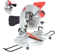 Scie à onglet 56123 Scie d'angle 210mm Laser 1100W Scie circulaire
