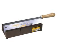 Scie à onglet avec lame fine - Longueur de lame : 250 mm - Accessoire de sciage du bois - Accessoire pour scie à main