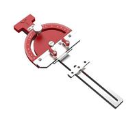 Scie à onglet en alliage d'aluminium réglable multi-angles - Guide carré à angle droit compatible avec rail de guidage Makita