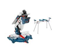 Scie à onglet et à table Ø305 mm GTM 12 JL + Piétement GTA 2600 BOSCH
