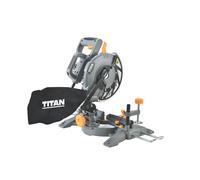 Scie à onglet filaire 210mm 240V Titan TTB795MSW 1400W