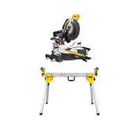 Scie à onglet radiale Ø305 mm DCS781N-XJ + Piètement DE7033-XJ DEWALT