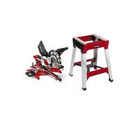 Scie à onglet radiale Einhell TC-SM 2131/1 Dual 1800W avec laser et piètement universel