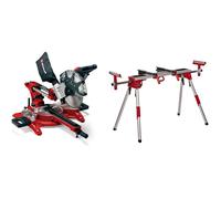 Scie à onglet radiale Einhell TC-SM 2534/1 Dual 2350W avec piètement stationnaire