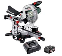 Scie à onglets 18V KGS 18 LTX BL 254 (1x4.0Ah ) - METABO 614254920