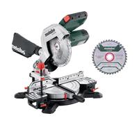 Scie à onglets Ø216 1100W KS216M Set + une lame - METABO 610216900