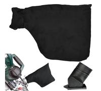 Scie à onglets, collecteur de poussière, sac à poussière abrasif | Hotte d'aspiration noire - Accessoire pour meuleuse - Travail du bois - Scie à onglets