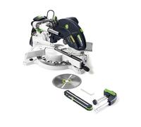 Scie à onglets radiale 1600 W KAPEX KS 120 REB avec accessoires FESTOOL 575302