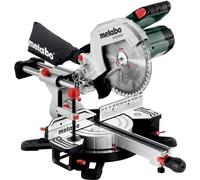 Scie à Onglets Radiale METABO KGS 254 M, 1500 W, 254 mm, Ligne de Coupe de Précision LED