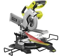 Scie à Onglets Radiale RYOBI 18V ONE+, 216 mm, Capacité 70 x 270 mm, Guidage Laser, Lame 48 Dents, R18MS216-0