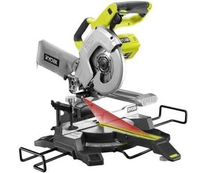 Scie à Onglets Radiale RYOBI 18V ONE+, 216 mm, Capacité 70 x 270 mm, Guidage Laser, Lame 48 Dents, R18MS216-0
