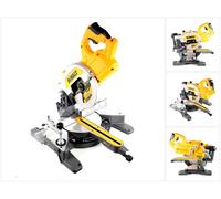 Scie à onglets radiale XR FLEXVOLT 54V Brushless 216 mm DCS777N-XJ