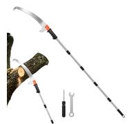 Scie à Perche pour Élagage d'Arbres Longue élagueuse robuste, antirouille, | Coupe-branches d'arbres pour branches, cour, porche, terrasse, jardin, pelouse,