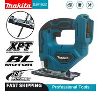 Scie à percussion électrique Makita DJV182Z, outil sans fil avec batterie au lithium 18 V, pour la menuiserie, outil électrique (sans batterie) No battery