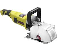 Scie à rainurer - Scie murale - 4000 W - Lame de scie 12 cm - Profondeur de coupe max. 3,5 cm - 220 V - Prise UE - Vert