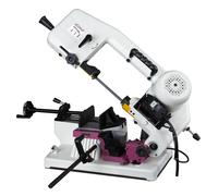 Scie à ruban à métaux portable 0-45° - Capacité de coupe ronde 100 mm - Moteur 0,37 kW 230 V vitesse 49 m/min - Descente automatique Optisaw S100G
